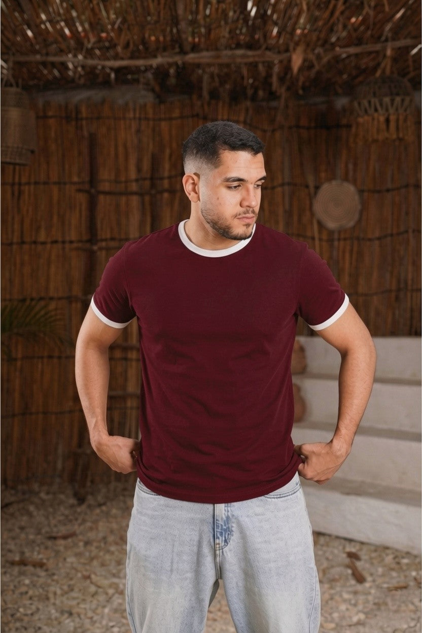 Premium Ringer T-shirt - Heavy Rib