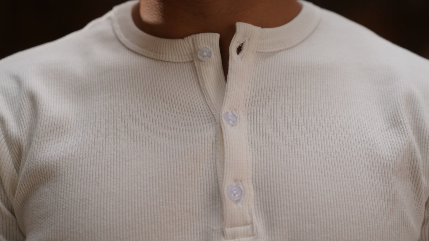 Long Sleeve Henley Shirt