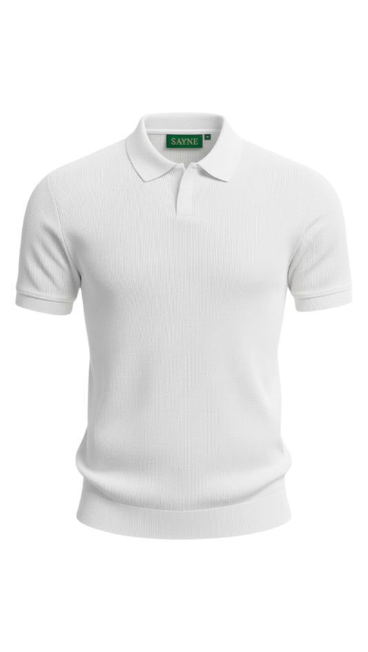 White Essential Polo