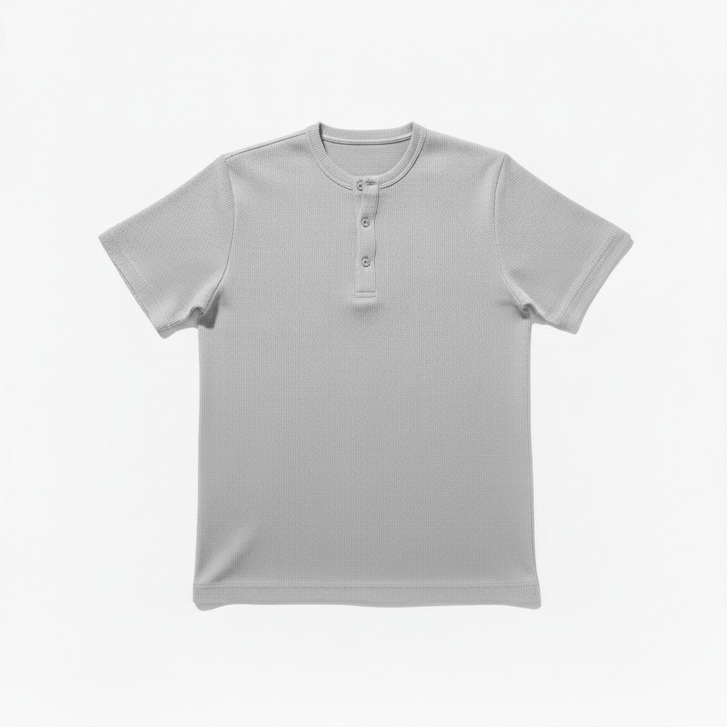 Short Sleeve Henley Shirt