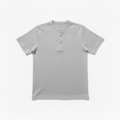 Short Sleeve Henley Shirt
