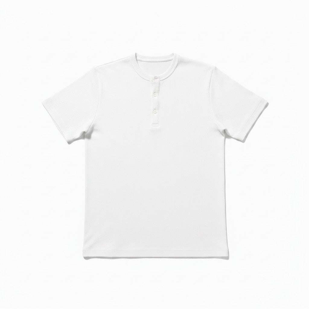 Short Sleeve Henley Shirt